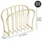 mDesign Metal Standing Rack Magazine Holder for Bathroom